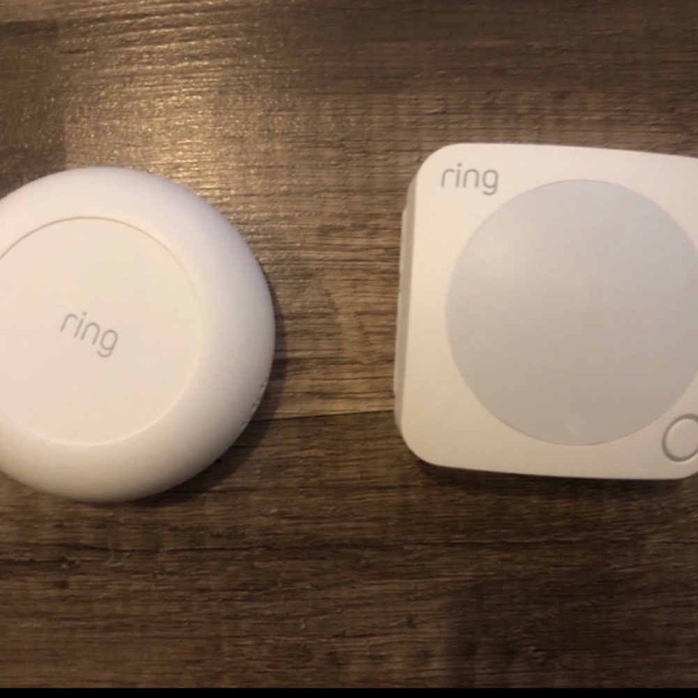 Ring motion sensor & Smoke & CO Listener